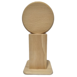 Statuetka drewniana z grawerem